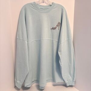 Disney Parks Walt Disney World Cinderella Glass Slipper Spirit Jersey Size XL